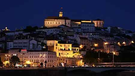 Thumbnail of Coimbra, Portugal by night